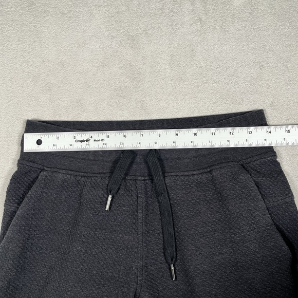 Lululemon Warm Down Jogger II *28" Women 6 Heathered Core Black Textured - Picture 10 of 10